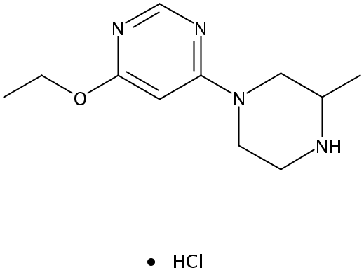 4-Ethoxy-6-(3-methylpiperazin-1-yl)pyrimidine hydrochloride