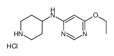 6-Ethoxy-N-(piperidin-4-yl)pyrimidin-4-amine hydrochloride