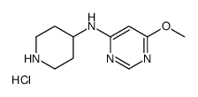 6-Methoxy-N-(piperidin-4-yl)pyrimidin-4-amine hydrochloride