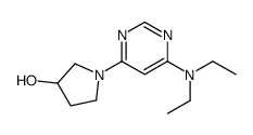 1-(6-(Diethylamino)pyrimidin-4-yl)pyrrolidin-3-ol