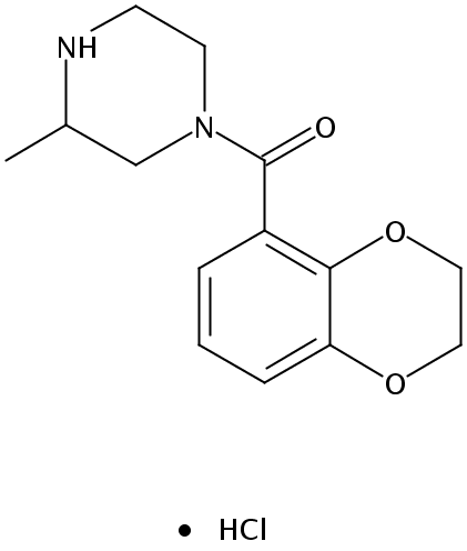 (2,3-Dihydrobenzo[b][1,4]dioxin-5-yl)(3-methylpiperazin-1-yl)methanone hydrochloride