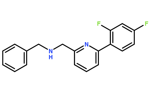 N-苄基-1-[6-(2,4-二氟苯基)-2-吡啶]甲胺