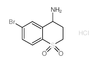 4-氨基-6-溴-3,4-二氢-2H-s,s-二氧代-硫代色烯盐酸盐