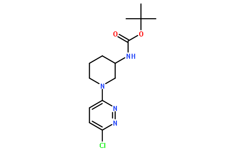 N-[1-(6-氯-3-哒嗪基)-3-哌啶基]氨基甲酸叔丁酯