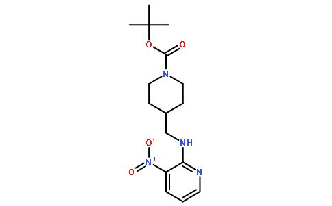2-Methyl-2-propanyl 4-{[(3-nitro-2-pyridinyl)amino]methyl}-1-pipe ridinecarboxylate
