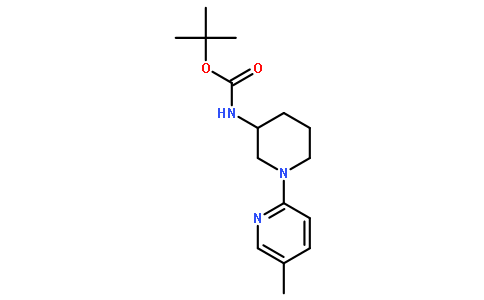 N-[1-(5-甲基-2-吡啶基)-3-哌啶基]氨基甲酸叔丁酯