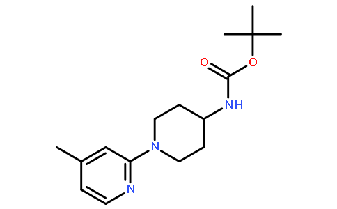N-[1-(4-甲基-2-吡啶基)-4-哌啶基]氨基甲酸叔丁酯