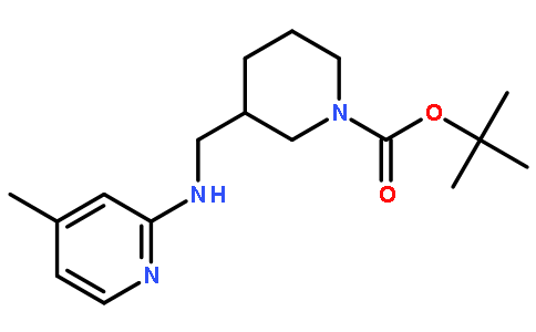 3-[[(4-甲基-2-吡啶基)氨基]甲基]-1-哌啶甲酸叔丁酯