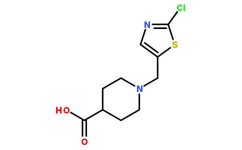 1-[(2-氯-5-噻唑基)甲基]-4-哌啶甲酸