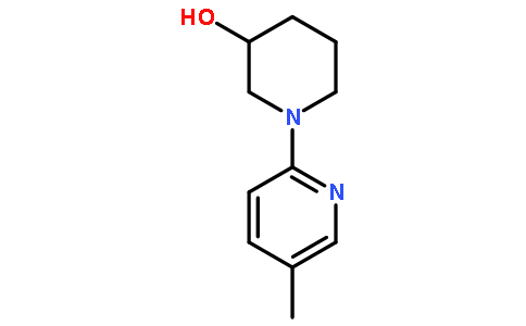 1-(5-methylpyridin-2-yl)piperidin-3-ol