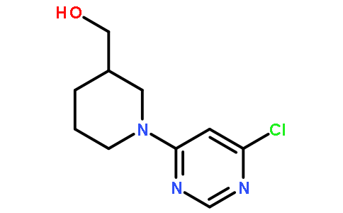 1-(6-氯-4-嘧啶基)-3-哌啶甲醇