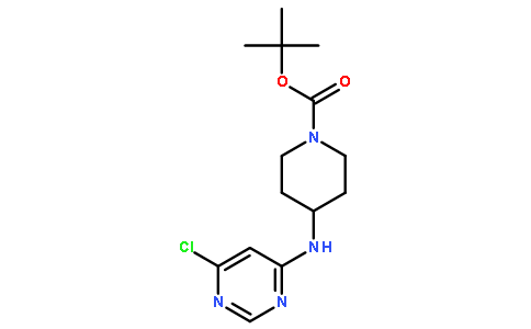 4-(6-氯-嘧啶-4-基氨基)-哌啶-1-羧酸叔丁酯