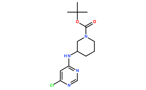 3-(6-氯-嘧啶-4-基氨基)-哌啶-1-羧酸叔丁酯