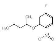 4-Fluoro-1-nitro-2-(pentan-2-yloxy)benzene