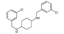 N1,N4-Bis(3-chlorobenzyl)cyclohexane-1,4-diamine