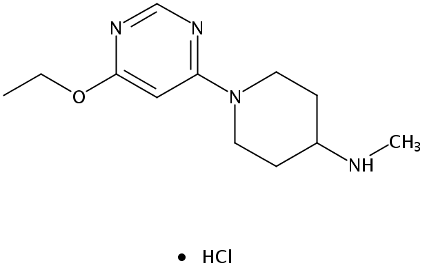 1-(6-Ethoxypyrimidin-4-yl)-N-methylpiperidin-4-amine hydrochloride