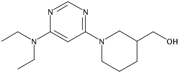 (1-(6-(Diethylamino)pyrimidin-4-yl)piperidin-3-yl)methanol