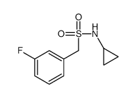 N-Cyclopropyl-1-(3-fluorophenyl)methanesulfonamide