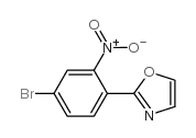2-(4-bromo-2-nitrophenyl)-1,3-oxazole