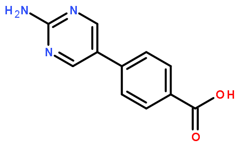 4-(2-氨基嘧啶-5-基)苯甲酸