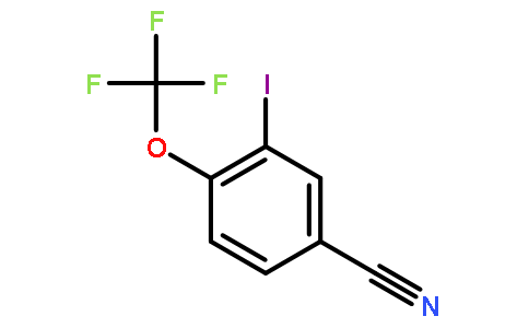 3-碘-4-(三氟甲氧基)苯腈