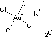 四氯金(III)酸钾水合物, Premion|r (metals basis), Au 49% min