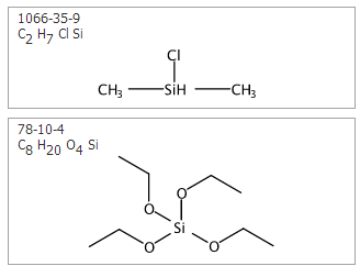 四乙基硅酸酯与二甲基氯硅烷的反应产物
