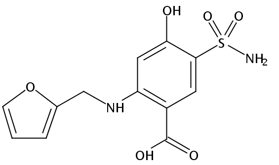 呋塞米杂质Q（羟取代物质）133989-65-8 现货供应