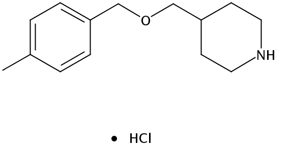 4-(((4-Methylbenzyl)oxy)methyl)piperidine hydrochloride