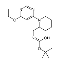 tert-Butyl ((1-(6-ethoxypyrimidin-4-yl)piperidin-2-yl)methyl)carbamate