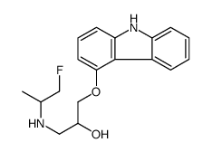 1-(9H-carbazol-4-yloxy)-3-(1-fluoropropan-2-ylamino)propan-2-ol