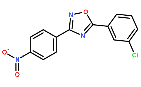 5-(3-氯苯基)-3-(4-硝基苯基)-1,2,4-恶二唑