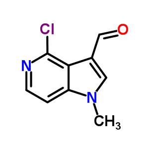 4-氯-1-甲基-1H-吡咯并[3,2-c]吡啶-3-羧醛