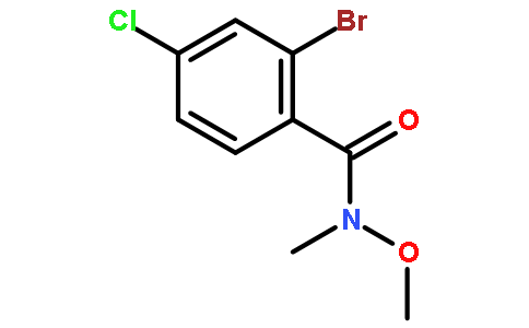 2-溴-4-氯-N-甲氧基-N-甲基苯甲酰胺