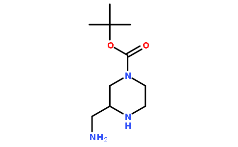 3-(氨基甲基)哌嗪-1-羧酸叔丁酯