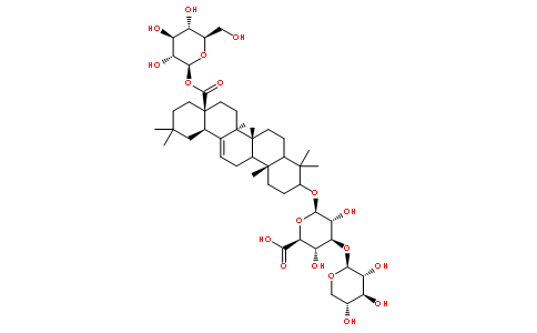 地肤子皂苷Ic-28-O-葡萄糖酯