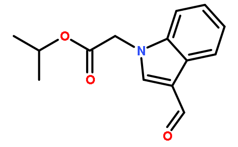 （3-甲酰基-1H-吲哚-1-基）乙酸异丙酯