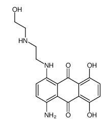 1-amino-5,8-dihydroxy-4-[2-(2-hydroxyethylamino)ethylamino]anthracene-9,10-dione