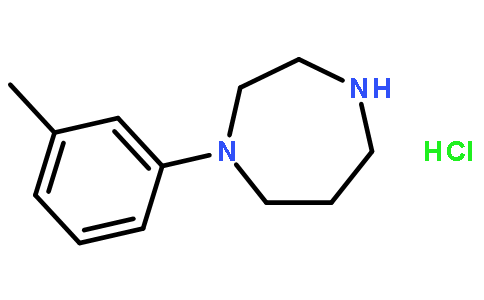 1-(3-甲基苯基)高哌嗪单盐酸盐