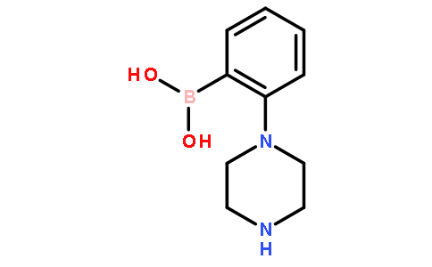 2-(哌嗪-1-基)苯基硼酸