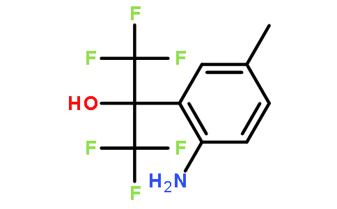 2-(2-氨基-5-甲基-苯基)-1,1,1,3,3,3-六氟-2-丙醇