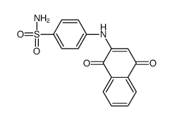 4-[(1,4-dioxonaphthalen-2-yl)amino]benzenesulfonamide
