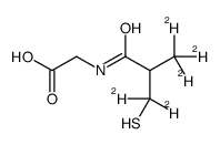 2-[[3,3,3-trideuterio-2-[dideuterio(sulfanyl)methyl]propanoyl]amino]acetic acid