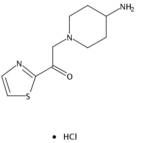 2-(4-Aminopiperidin-1-yl)-1-(thiazol-2-yl)ethanone hydrochloride