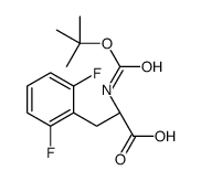 (2R)-3-(2,6-difluorophenyl)-2-[(2-methylpropan-2-yl)oxycarbonylamino]propanoic acid