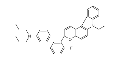 N,N-Dibutyl-4-[7-ethyl-3-(2-fluorophenyl)-3,7-dihydropyrano[2,3-c ]carbazol-3-yl]aniline