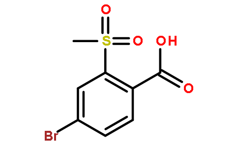 2-甲砜基-4-溴苯甲酸