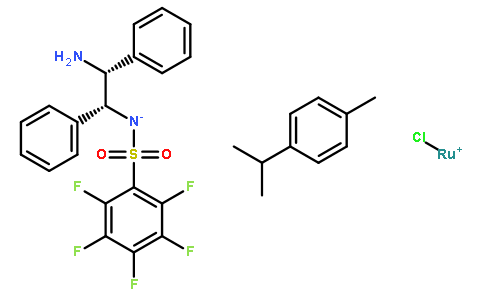 [(R,R)-N-(2-氨基-1,2-二苯乙基)五氟苯磺酰胺]氯化(对伞花烃)钌(II)