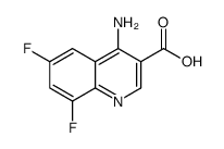 4-amino-6,8-difluoroquinoline-3-carboxylic acid