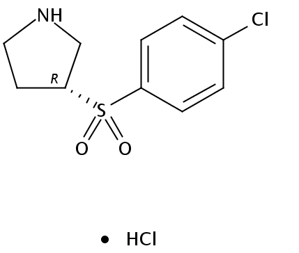 (R)-3-((4-Chlorophenyl)sulfonyl)pyrrolidine hydrochloride